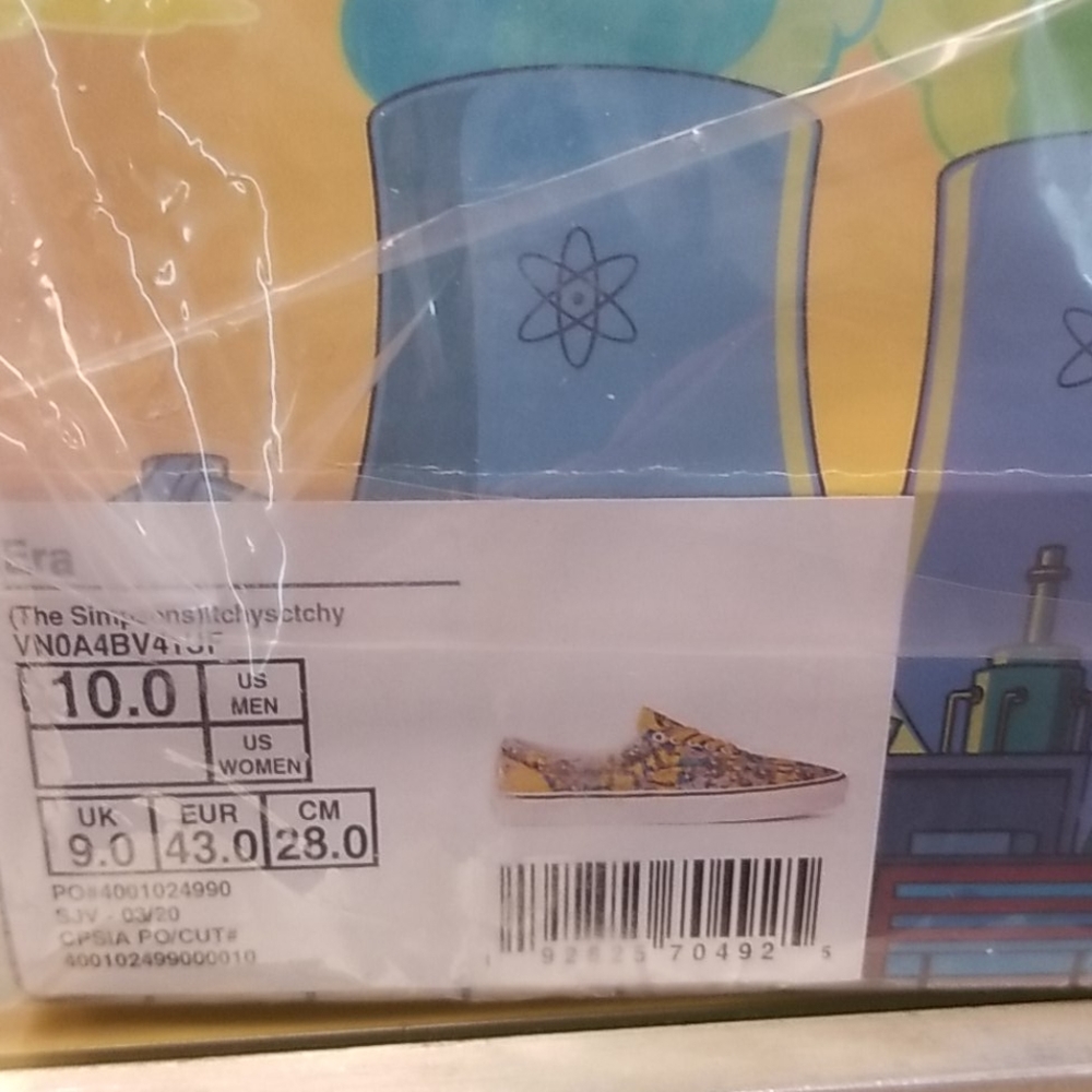 Vans itchy and scratchy